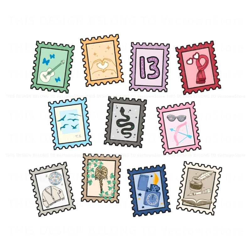 retro-taylor-swift-album-stamps-png
