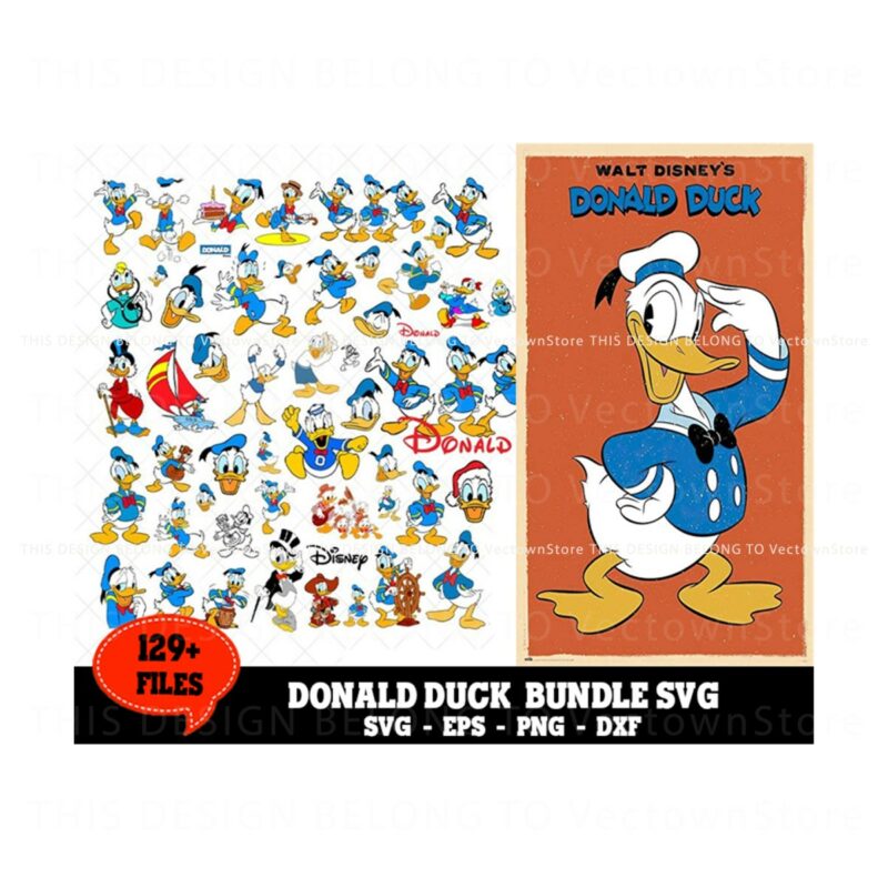 129-files-donald-duck-bundle-svg