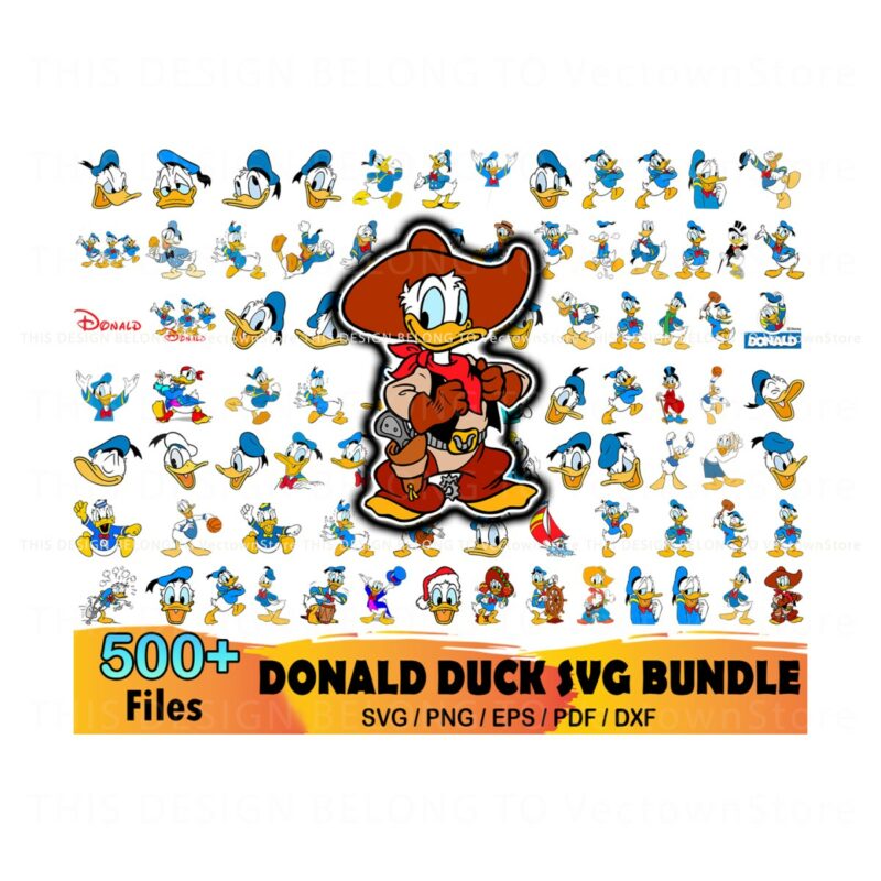 500-files-donald-duck-bundle-svg