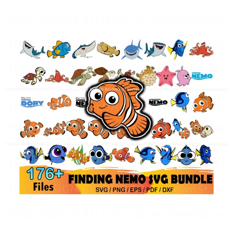 176-files-disney-finding-nemo-bundle-svg