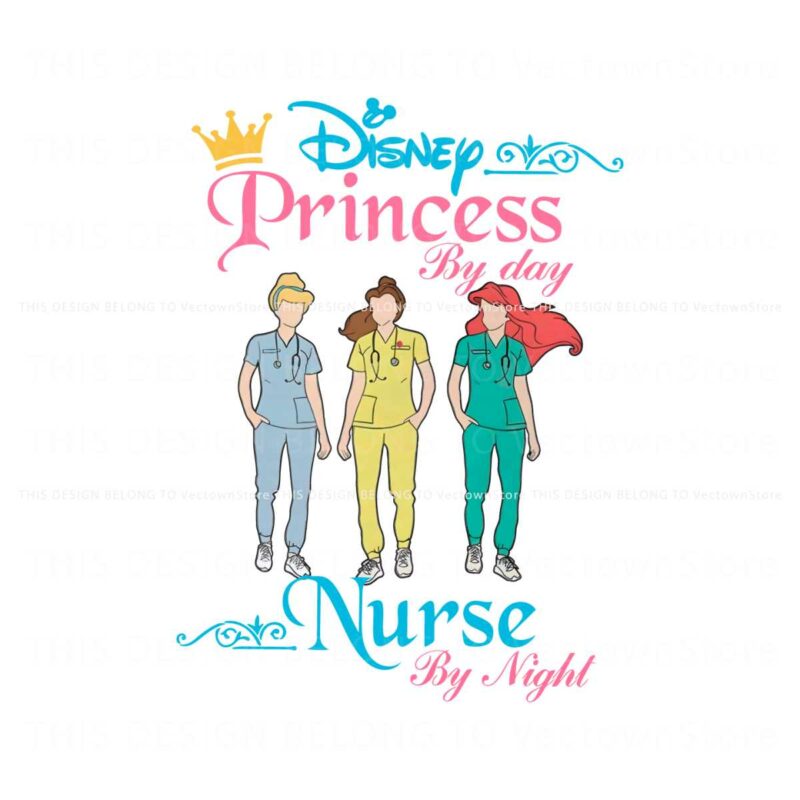 disney-princess-by-day-nurse-by-night-png