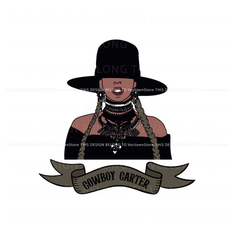 vintage-beyonce-cowboy-carter-music-album-svg