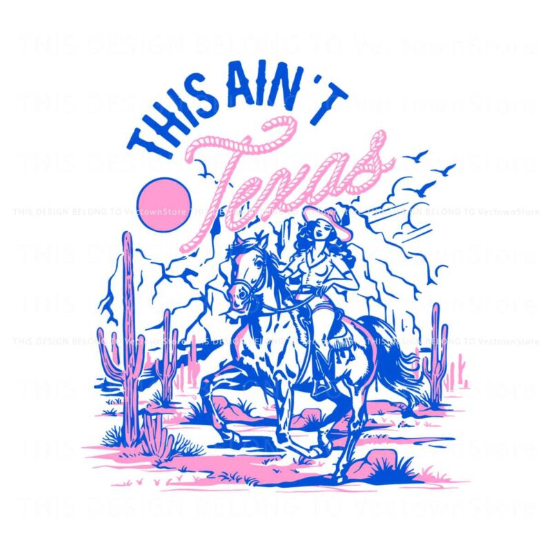 this-aint-texas-desert-cowgirl-beyonce-lyrics-svg