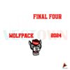 final-four-phoenix-nc-state-wolfpack-2024-svg