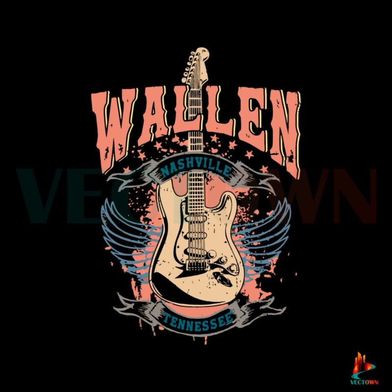 retro-wallen-nashville-tennessee-guitar-svg