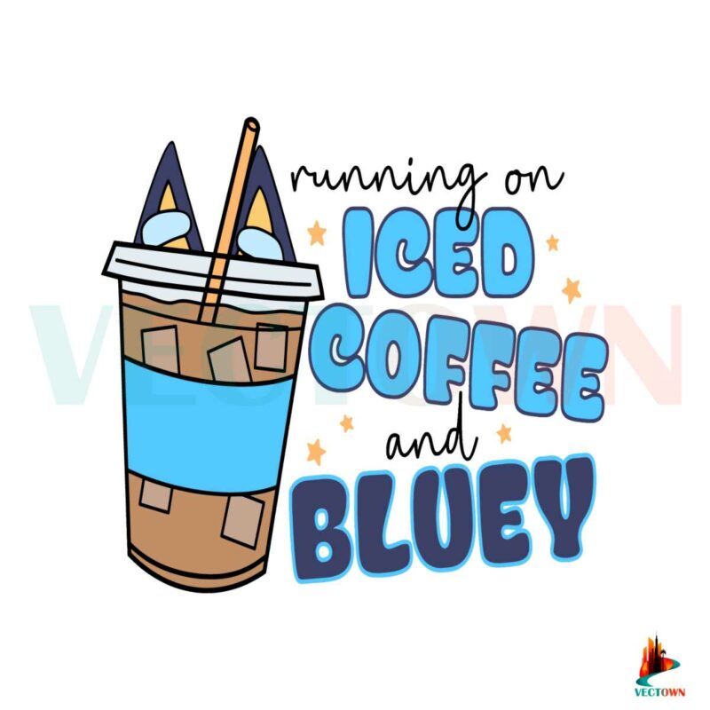 running-on-iced-coffee-and-bluey-svg