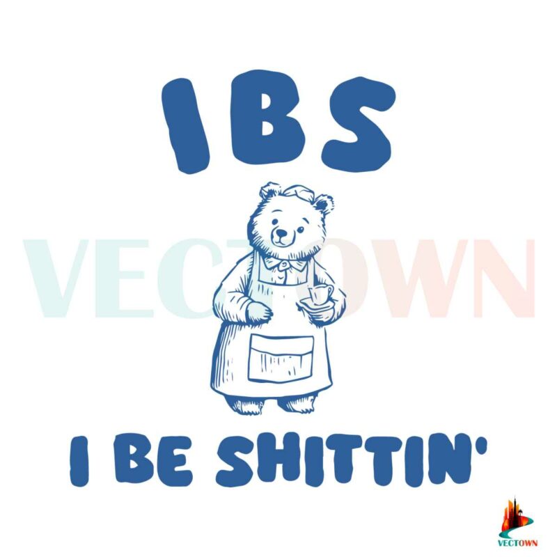 retro-ibs-i-be-shittin-bear-meme-svg