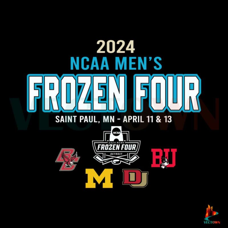 2024-ncaa-mens-frozen-four-hockey-team-svg