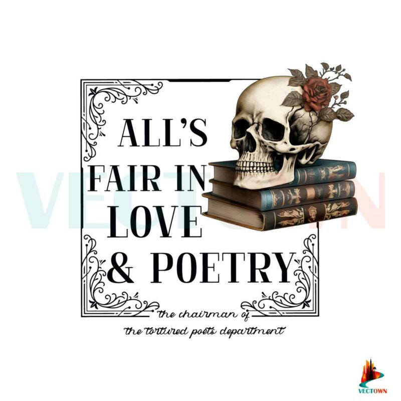 alls-fair-in-love-and-poetry-skull-png