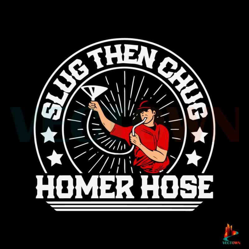 slug-then-chug-homer-hose-baltimore-orioles-svg