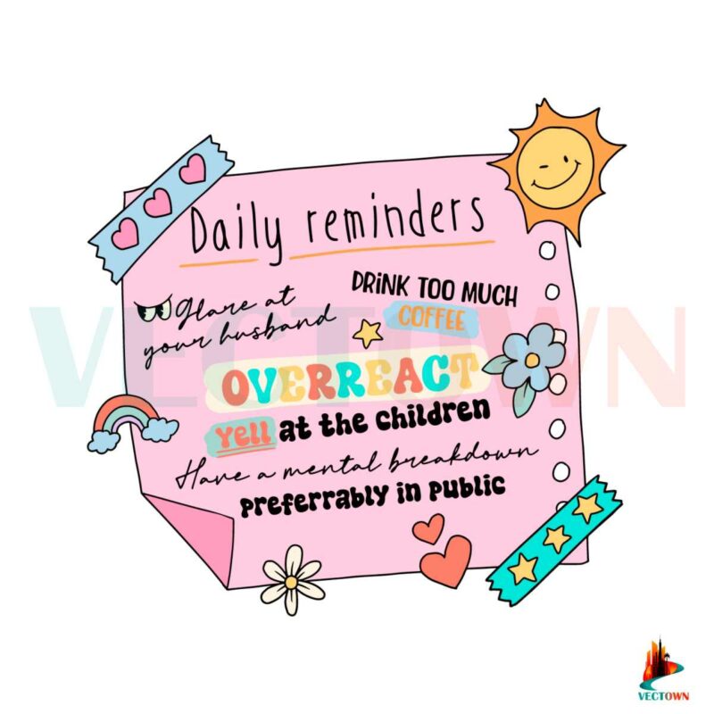 daily-reminders-mom-drink-too-much-coffee-svg