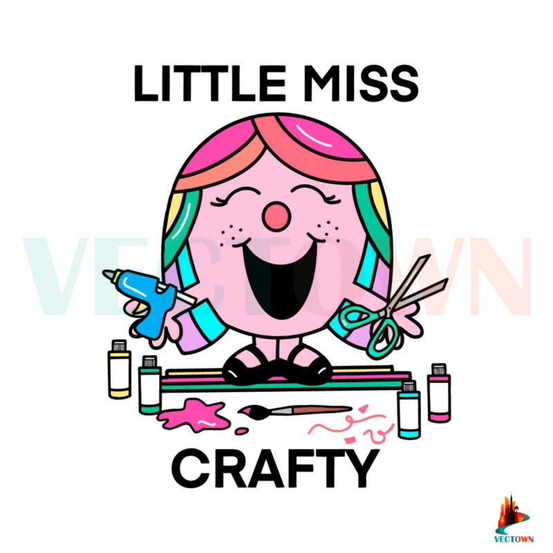 groovy-little-miss-crafty-teacher-svg