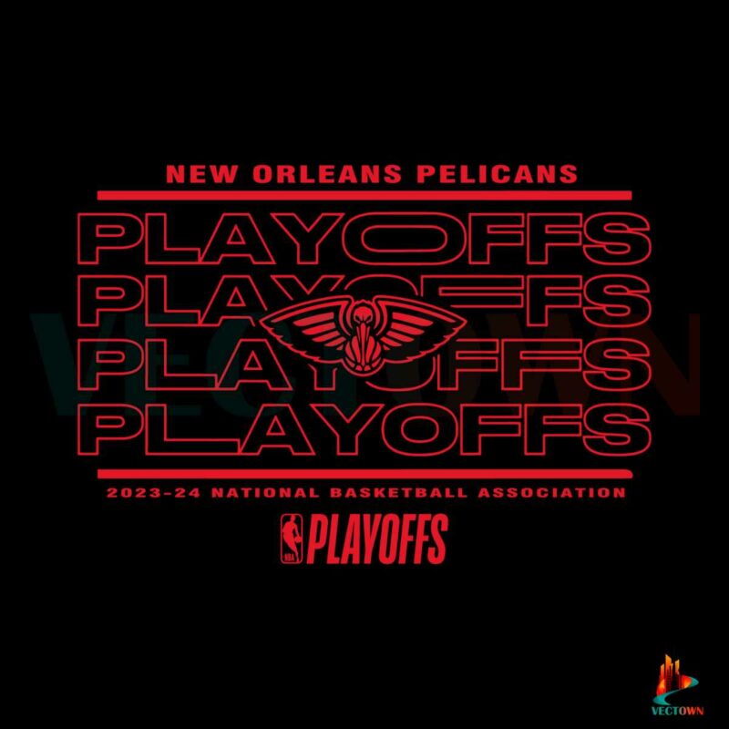 new-orleans-pelicans-2024-nba-playoffs-svg