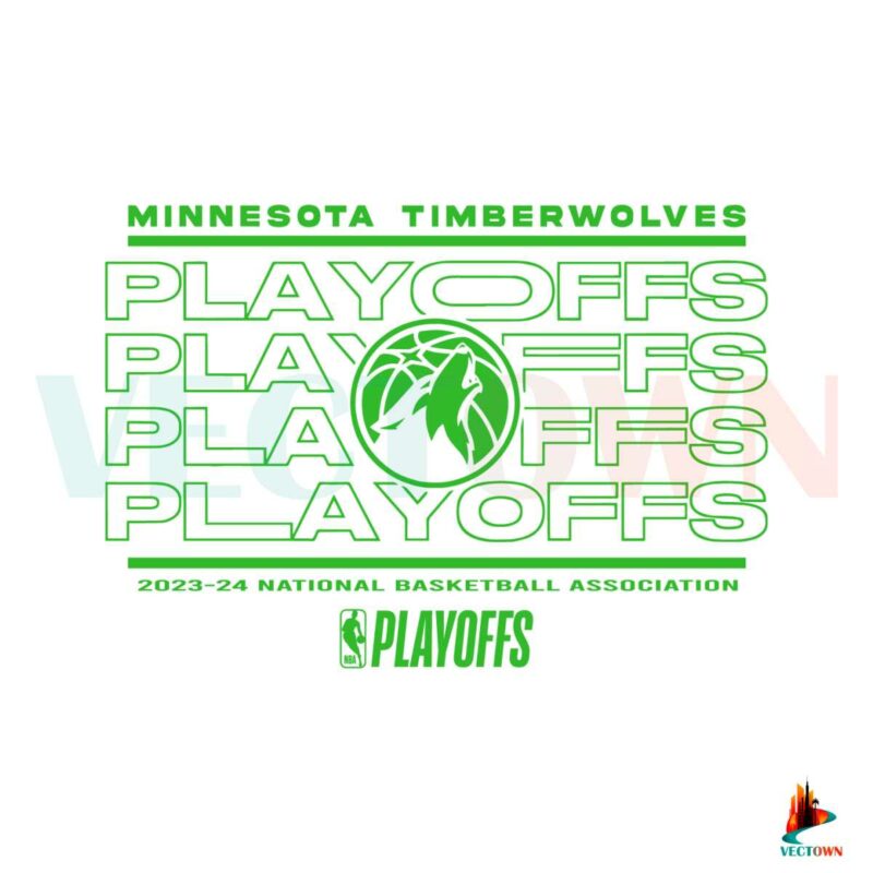 minnesota-timberwolves-nba-playoffs-basketball-svg