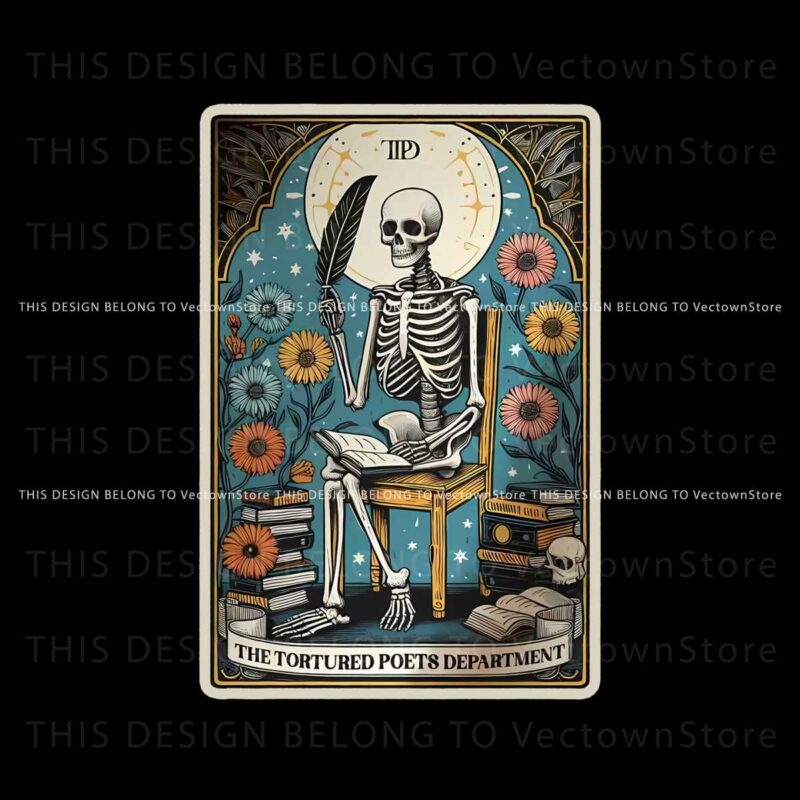 the-tortured-poets-department-skeleton-tarot-card-png