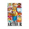 arthur-and-friends-90s-cartoon-characters-svg