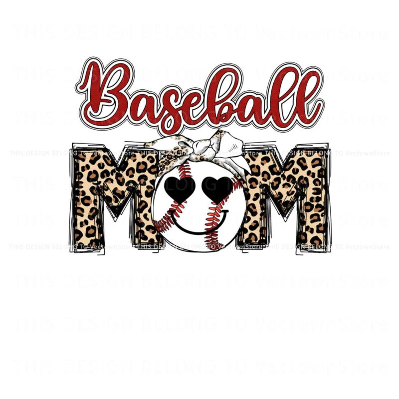 baseball-mom-leopard-smiley-face-png