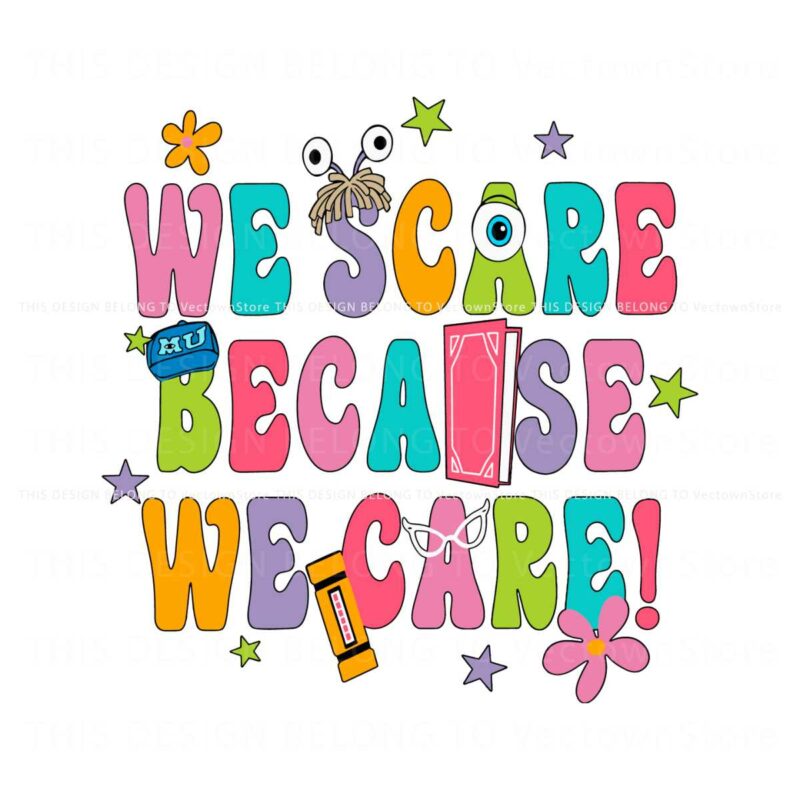 we-scare-because-we-care-monster-inc-svg