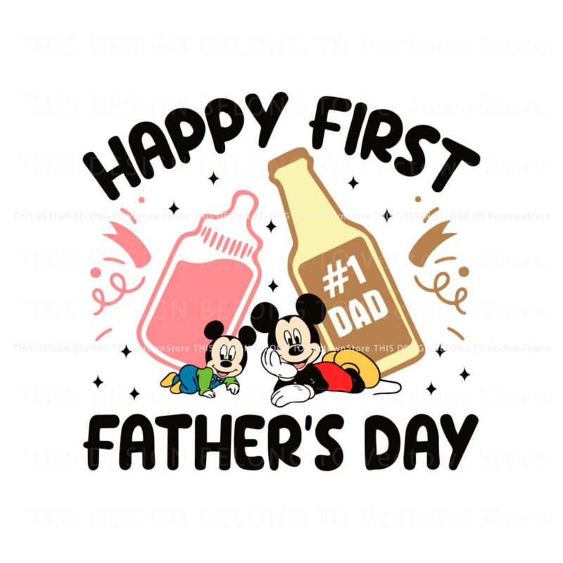 happy-first-fathers-day-mickey-and-baby-svg