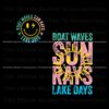 boat-waves-sun-rays-lake-days-svg