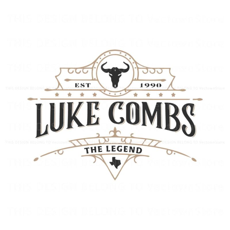 luke-combs-the-legend-est-1990-svg