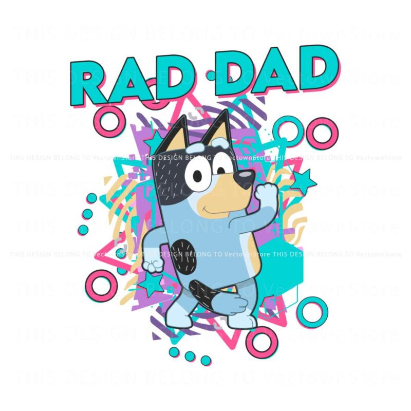 bluey-rad-dad-fathers-day-svg