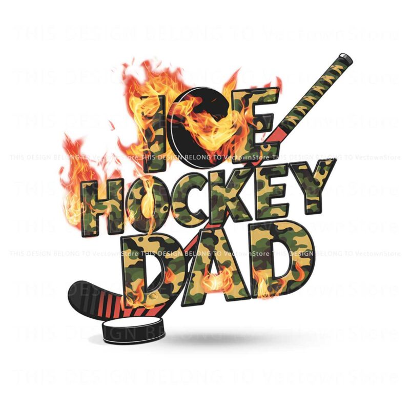 retro-ice-hockey-dad-fire-png
