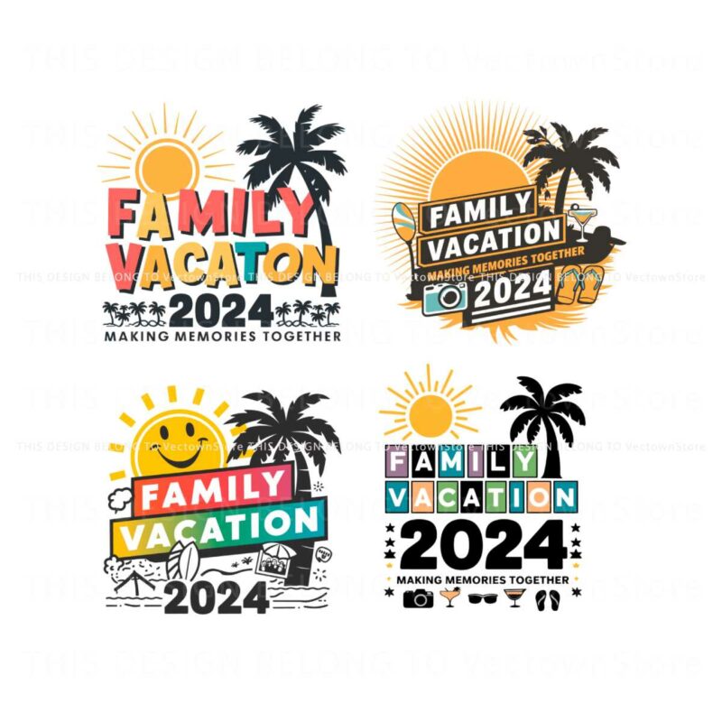 family-vacation-2024-making-memories-together-svg-bundle