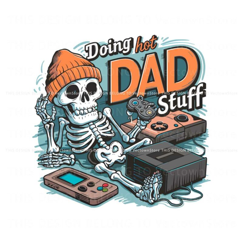 retro-doing-hot-dad-stuff-gamer-father-png