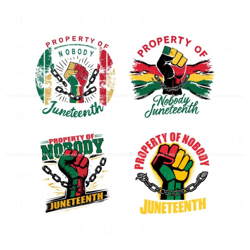 property-of-nobody-juneteenth-svg-bundle