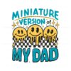 checkered-miniature-version-of-my-dad-svg