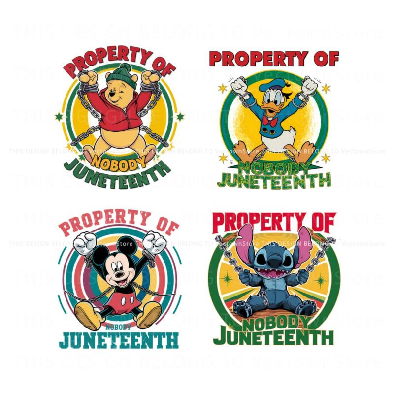 property-of-nobody-juneteenth-disney-characters-png-bundle