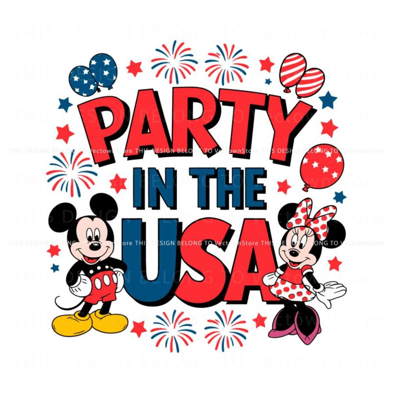 mickey-minnie-party-in-the-usa-svg