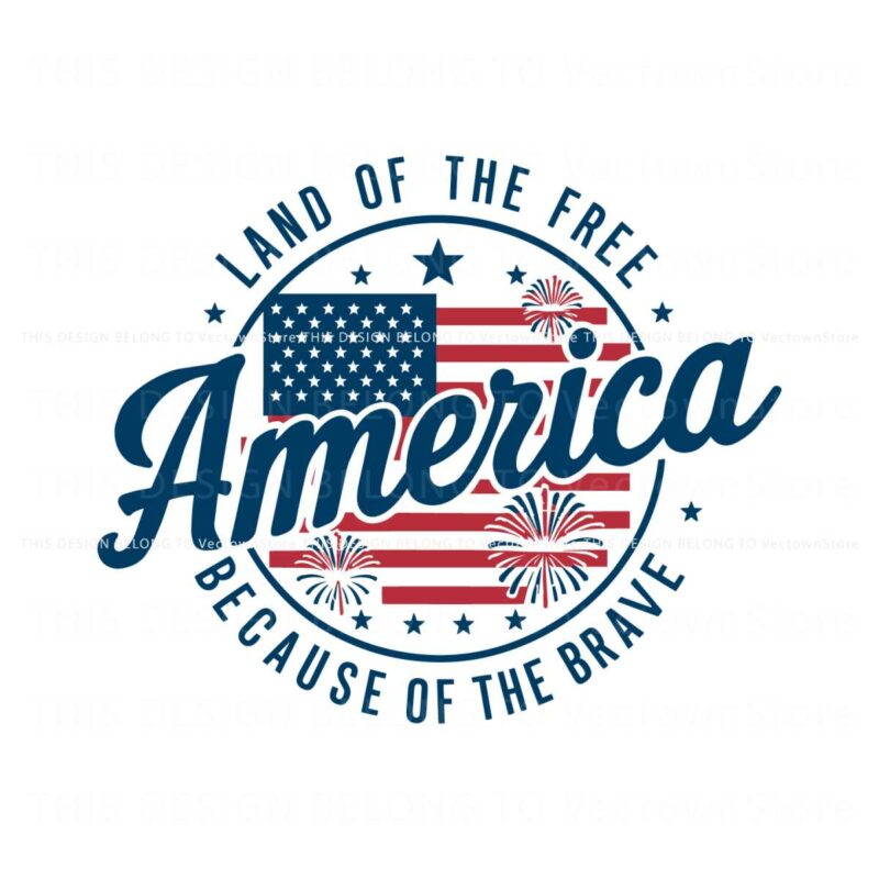 land-of-the-free-america-independence-day-svg