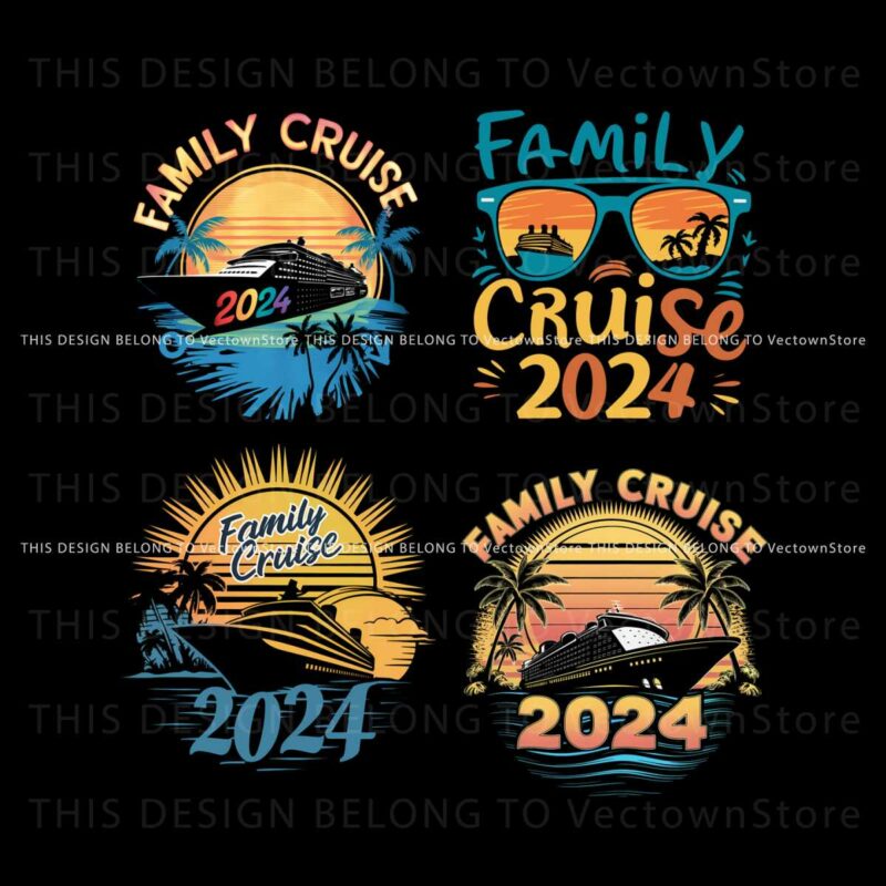 family-cruise-2024-vacation-png-bundle