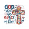 floral-cross-god-shed-his-grace-on-thee-png