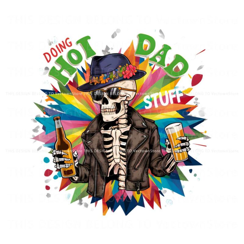 doing-hot-dad-stuff-skull-daddy-beer-png