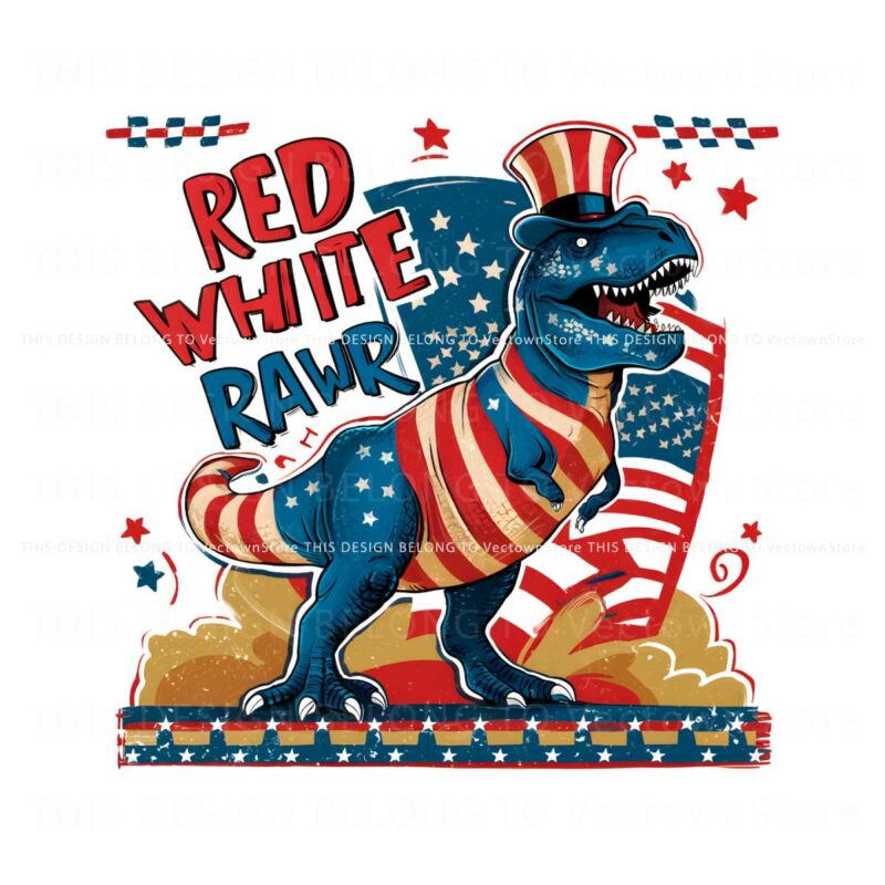 red-white-and-rawr-patriotic-dinosaur-png