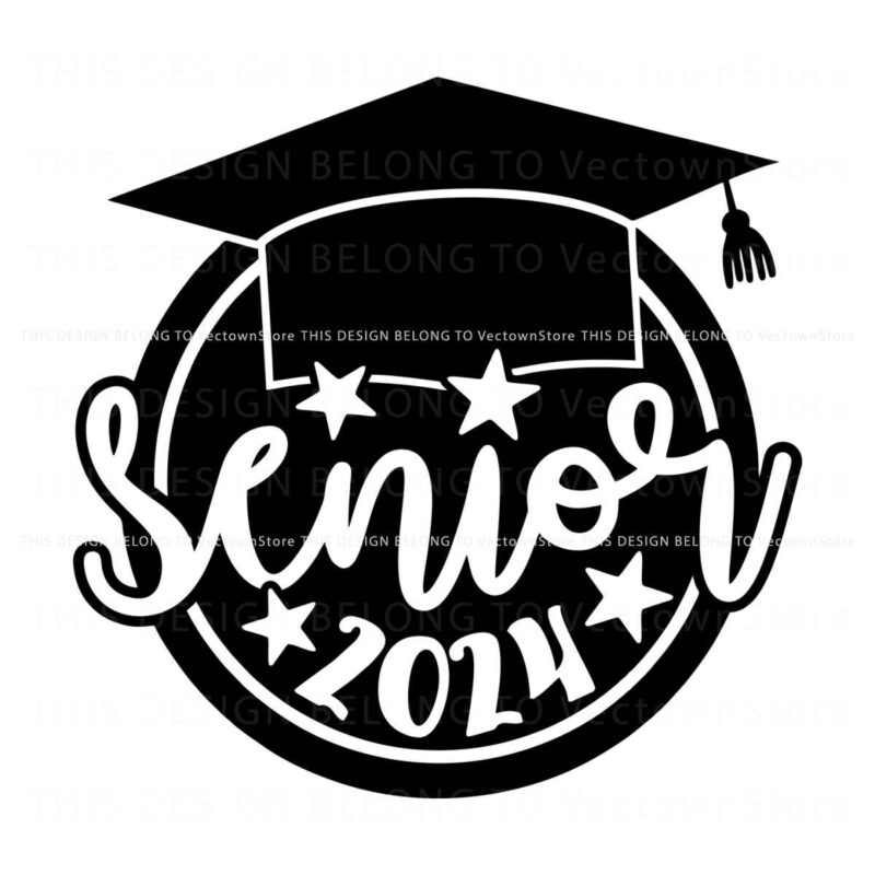 retro-senior-2024-happy-graduate-png