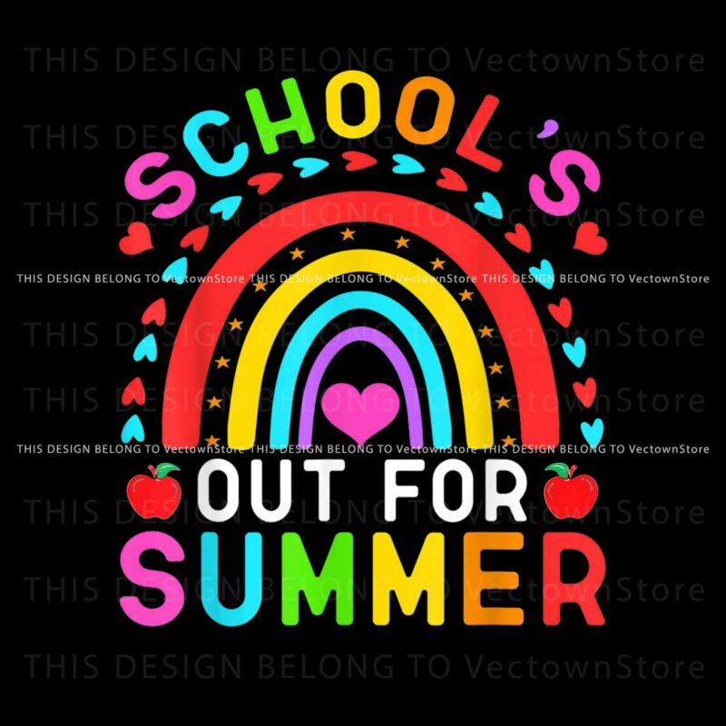 schools-out-for-summer-rainbow-png