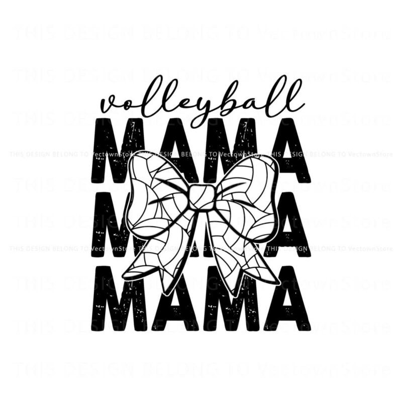 retro-volleyball-mama-bow-png