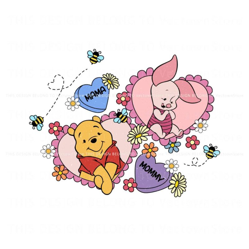 mama-heart-winnie-the-pooh-piglet-png