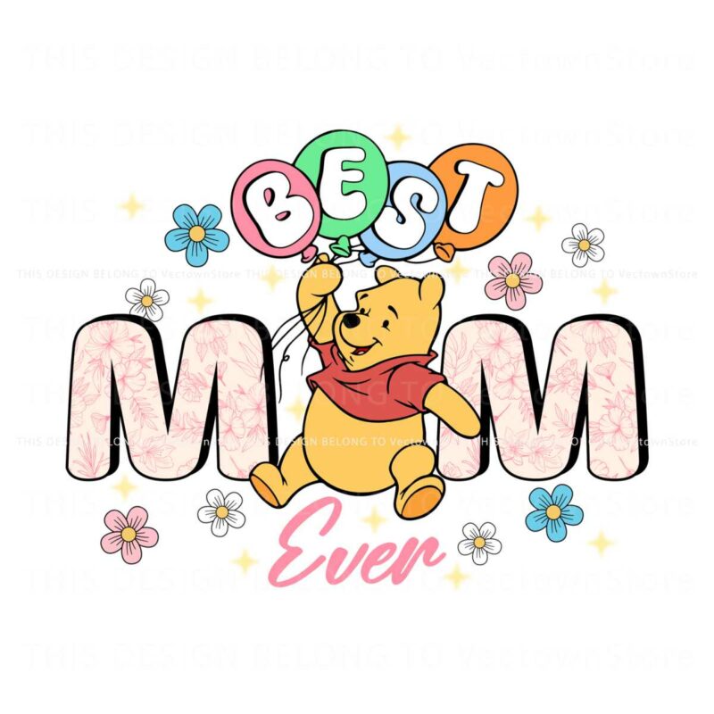 winnie-the-pooh-best-mom-ever-mothers-day-png