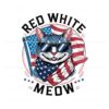 red-white-and-meow-america-flag-png