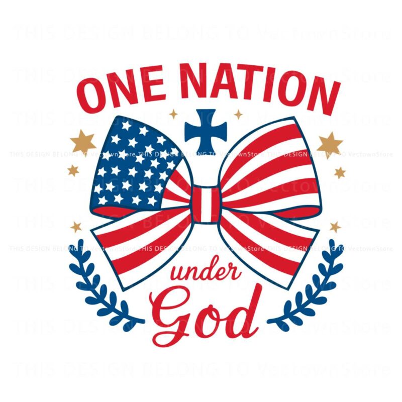one-nation-under-god-patriotic-bow-tie-svg