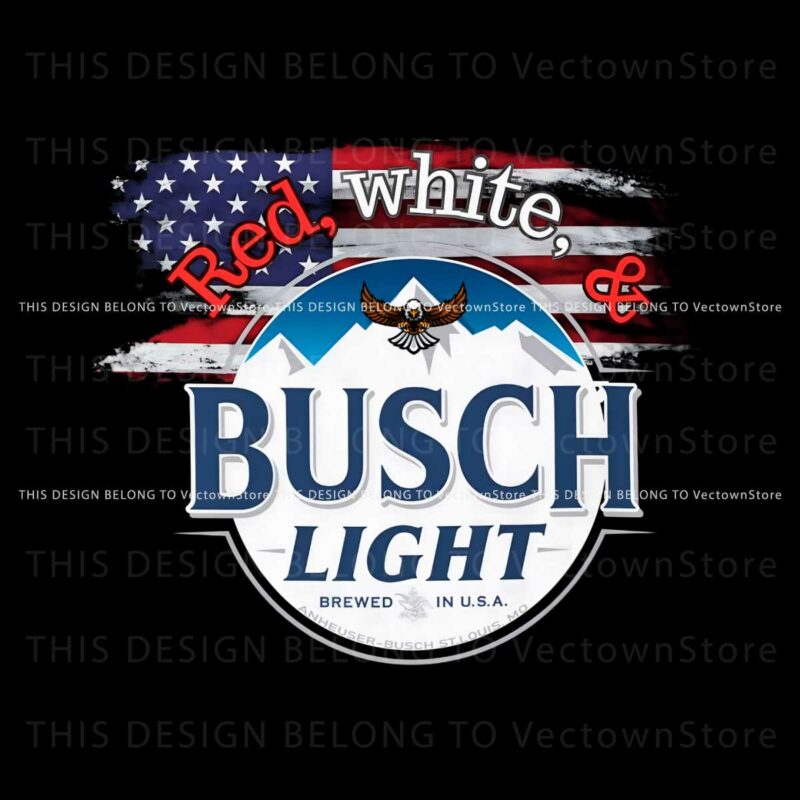 red-white-and-busch-light-patriotic-beer-png