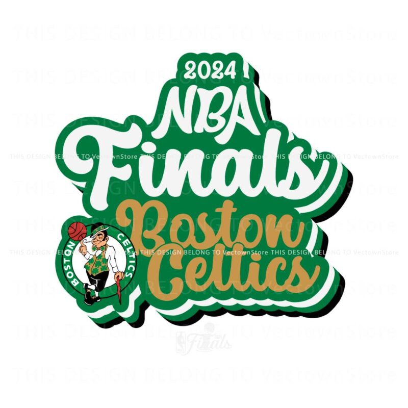 2024-nba-finals-boston-celtics-basketball-svg