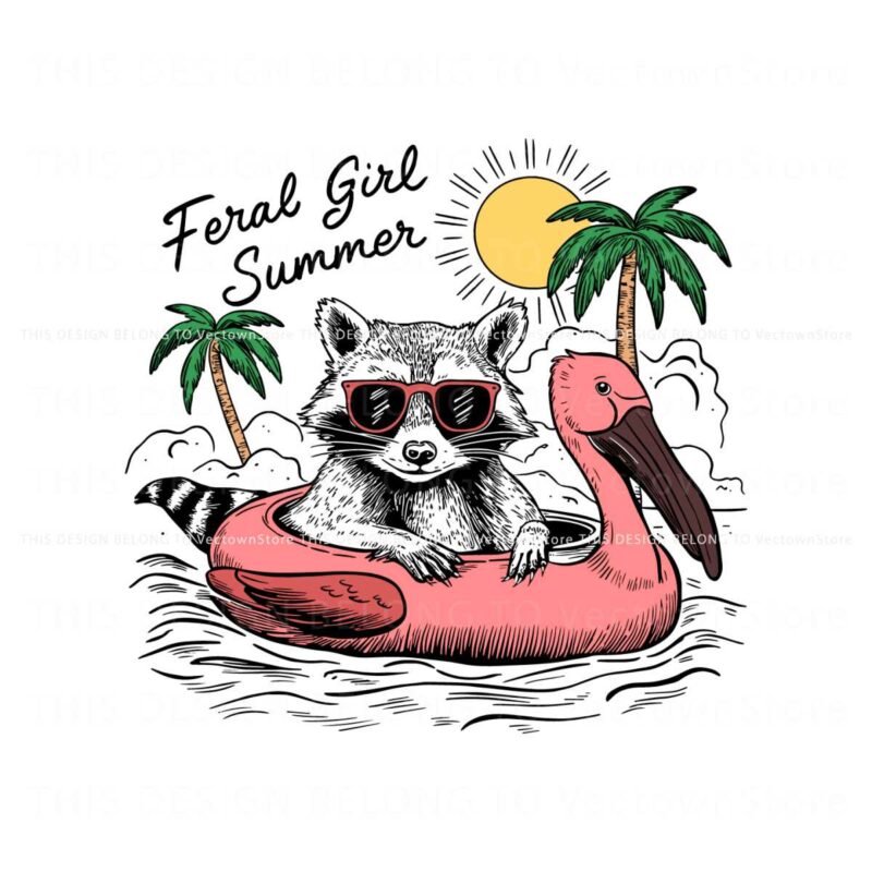 funny-raccoon-feral-girl-summer-vacation-svg