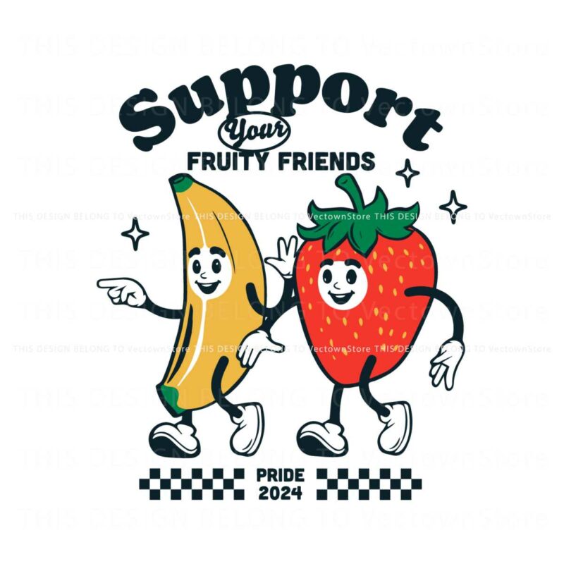 support-your-fruity-friends-est-2024-svg