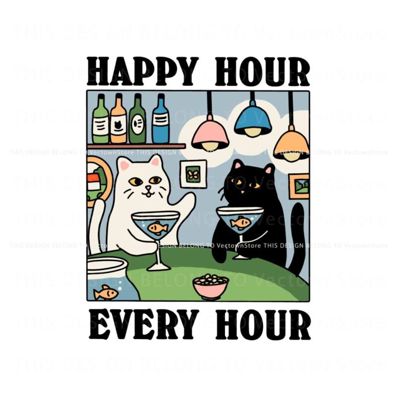 happy-hour-every-hour-cat-meme-svg